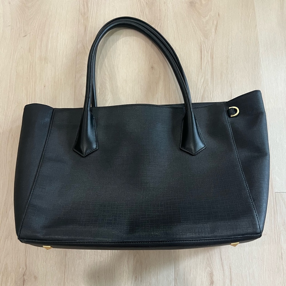 Dagne Dover Signature Tote in Black